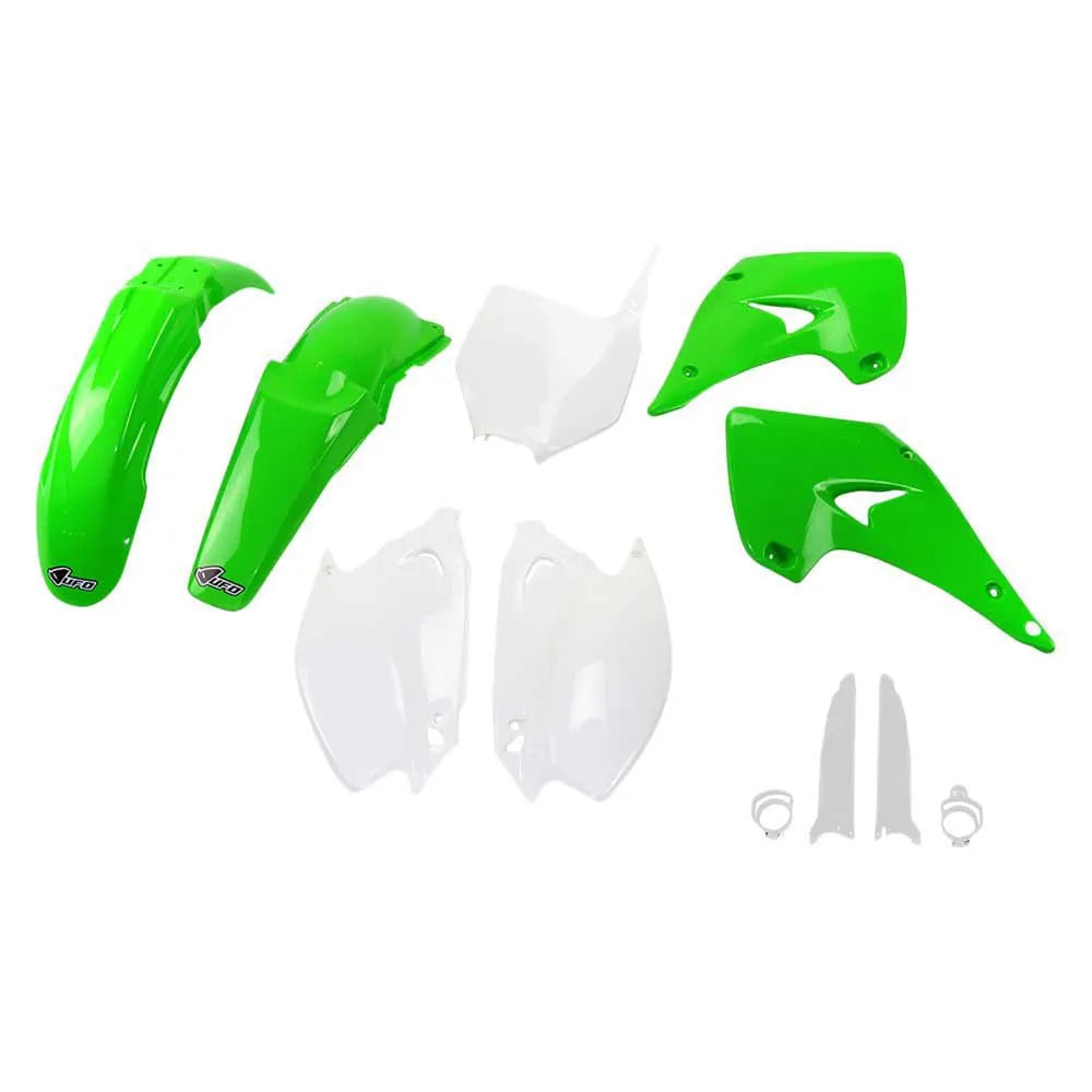 UFO Kawasaki KX 125/250 2003-2003 KAKIT230F-999 Fork Protectors & plastics kit