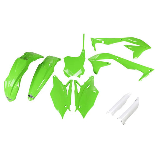 UFO Kawasaki KXF 450 2016-2017 KAKIT223F-026 Fork Protectors & plastics kit