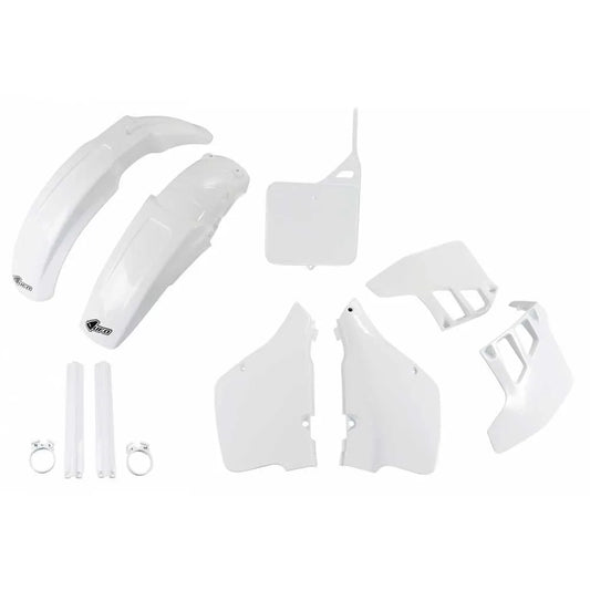 UFO Suzuki RM 125 1989-1991 SUKIT399F-041 Fork Protectors & plastics kit