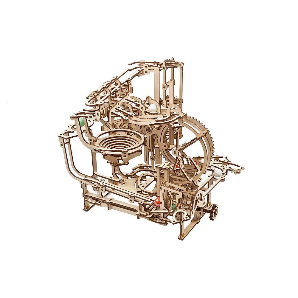 Ugears Marble Run Stepped Hoist Wooden Mechanical Model construction game