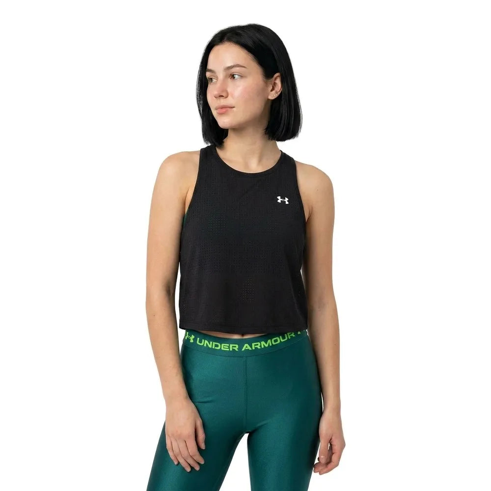 Under armour Tech Sport Mesh Crop sleeveless T-shirt