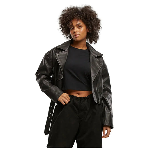 Urban classics Vintage leather jacket