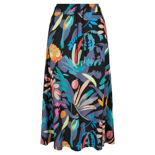 Urban classics Viscose High Waist Midi Skirt