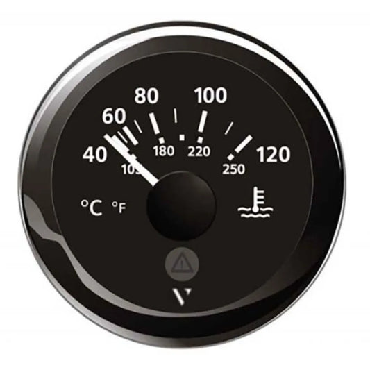VDO 40-120°C 287.4-22.7 Ohm Temperature Indicator Instrument