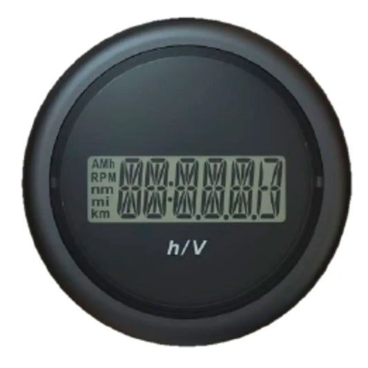 VDO Digital Round Voltmeter 9-48V