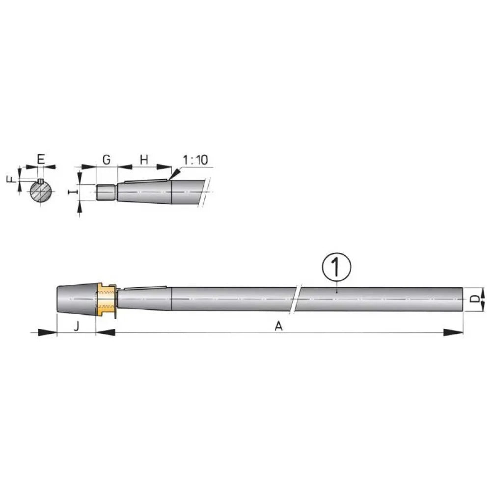 Vetus SA Blind Nut Propeller Shaft