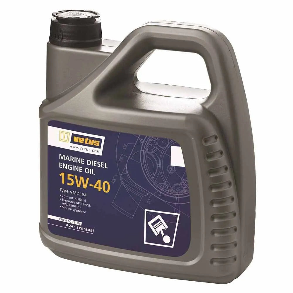 Vetus SAE 15W-40 Marine Diesel Oil 4L 4L
