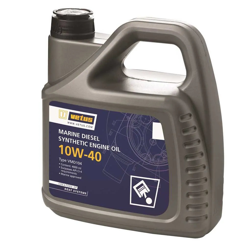 Vetus Synthetic Engine SAE 10W-40 Marine Diesel Oil 4L