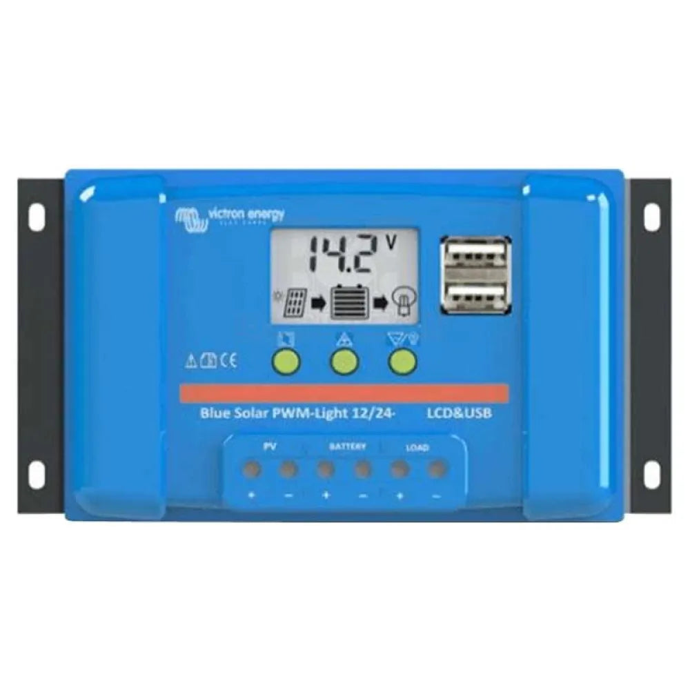 Victron energy Bluesolar Pwm-Lcd&Usb 12/24V-Regulator 20A
