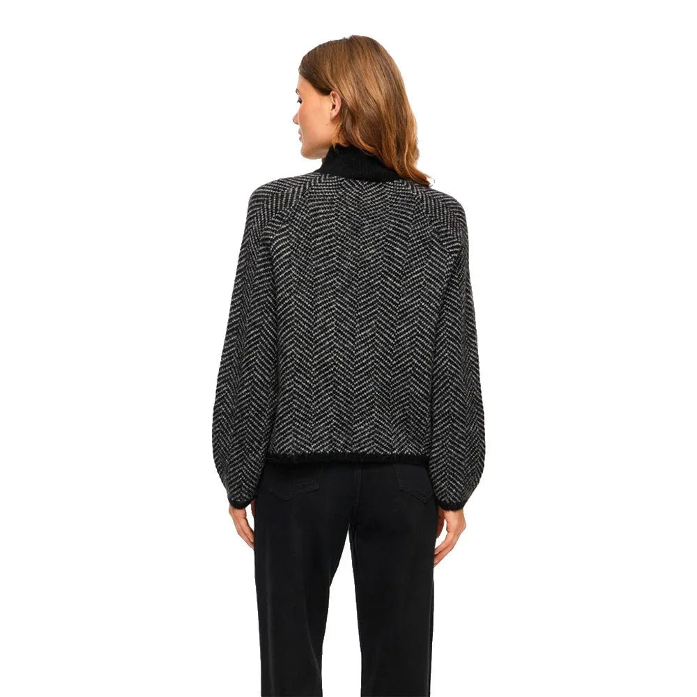 Vila Lory Knit high neck sweater