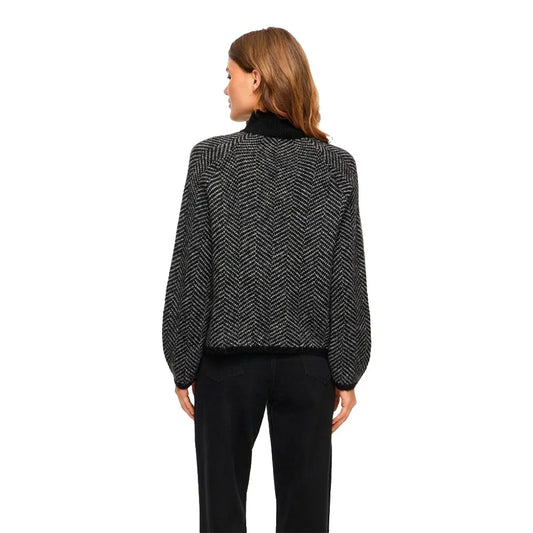 Vila Lory Knit high neck sweater
