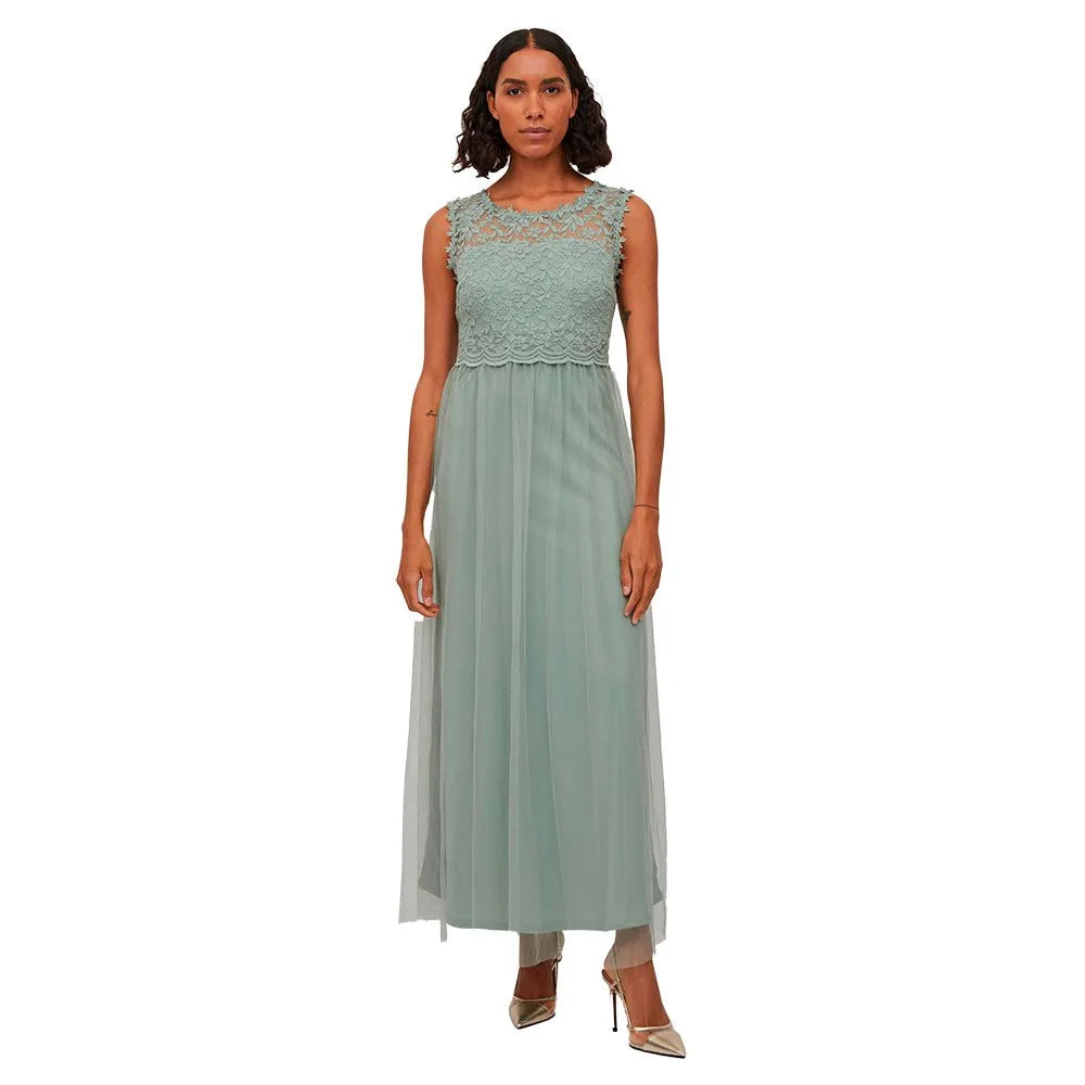 Vila Lynnea sleeveless long dress