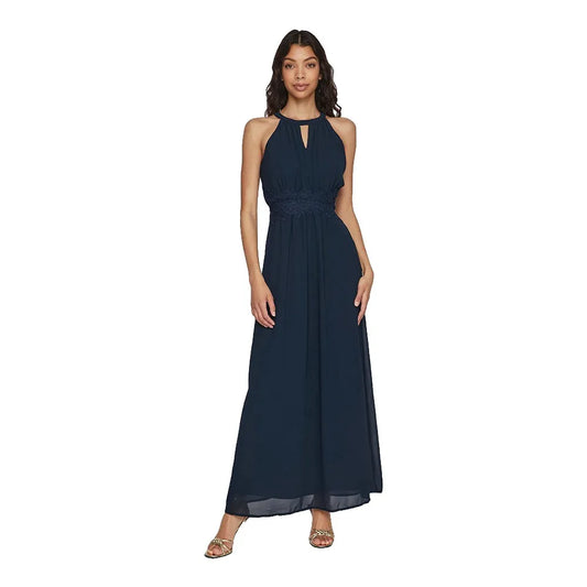 Vila Milina Halter sleeveless midi dress