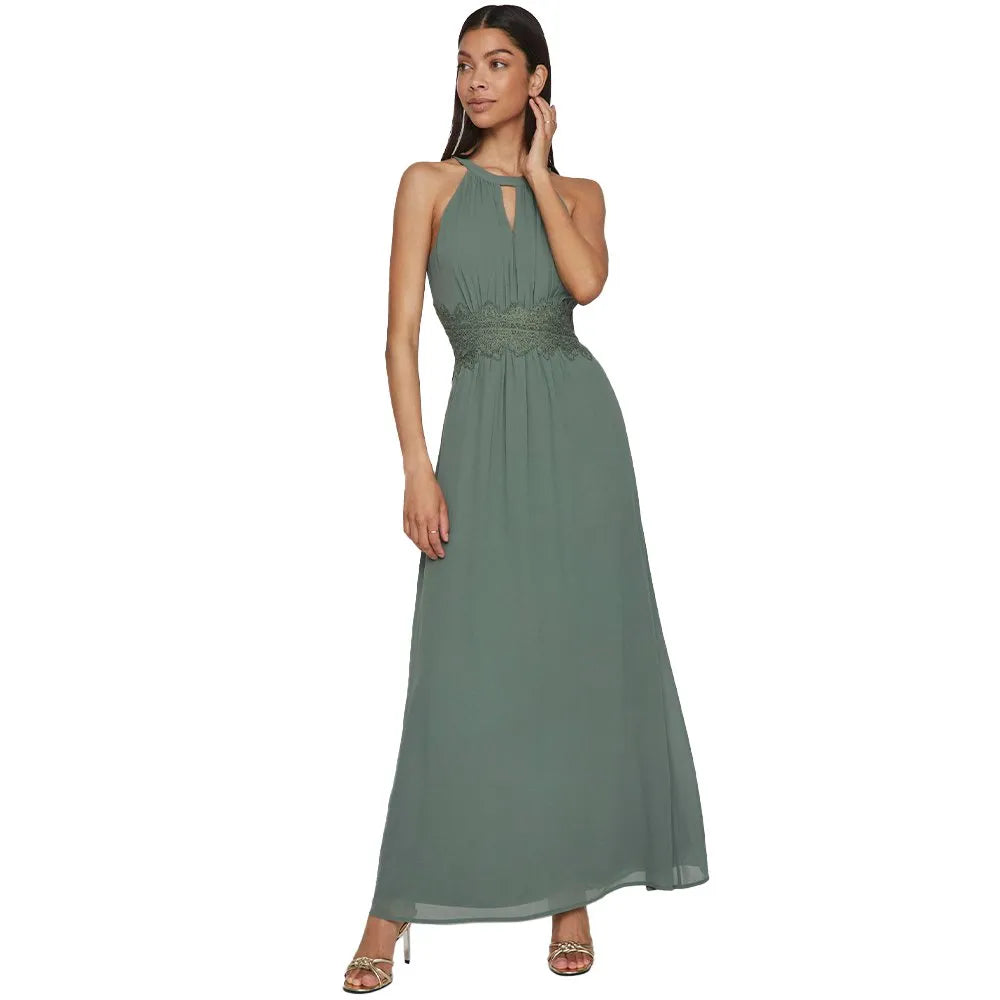 Vila Milina sleeveless long dress