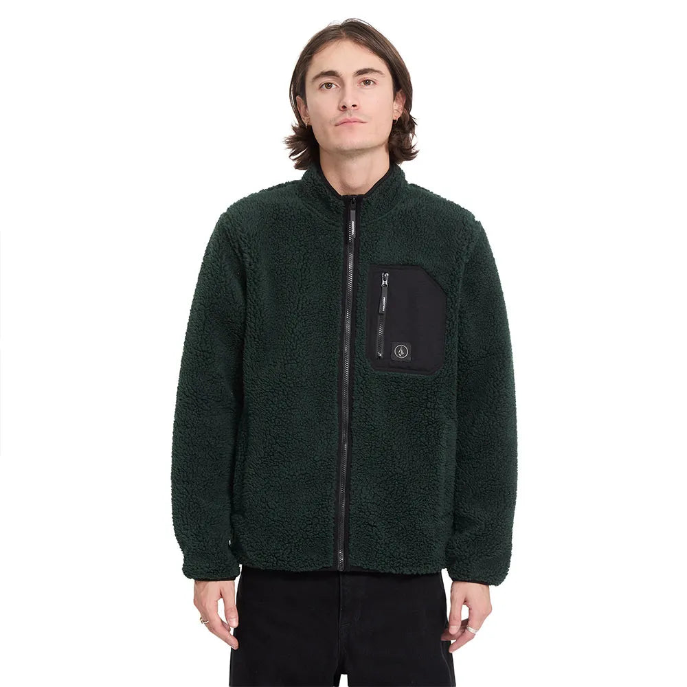 Volcom Muzzer Fuzzar full zip sweatshirt