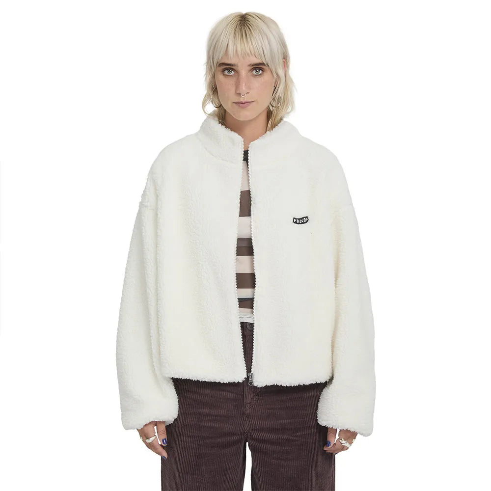 Volcom Wylding Out Sherpa full zip sweatshirt