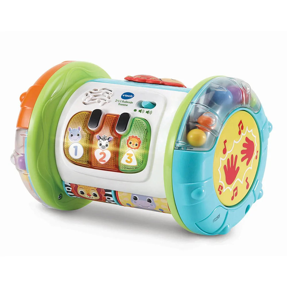 Vtech 2-In 1 Rolling Explorer Drum (950-562632) toy