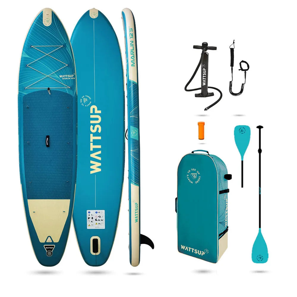 Wattsup Marlin 12.5 inflatable paddle surf set