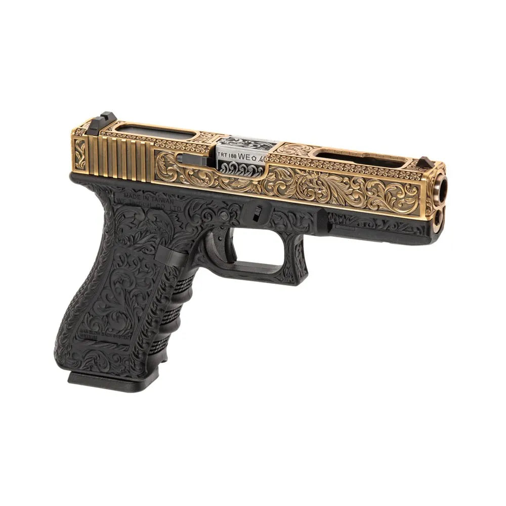 We WE18C Etched Metal Version GBB airsoft pistol