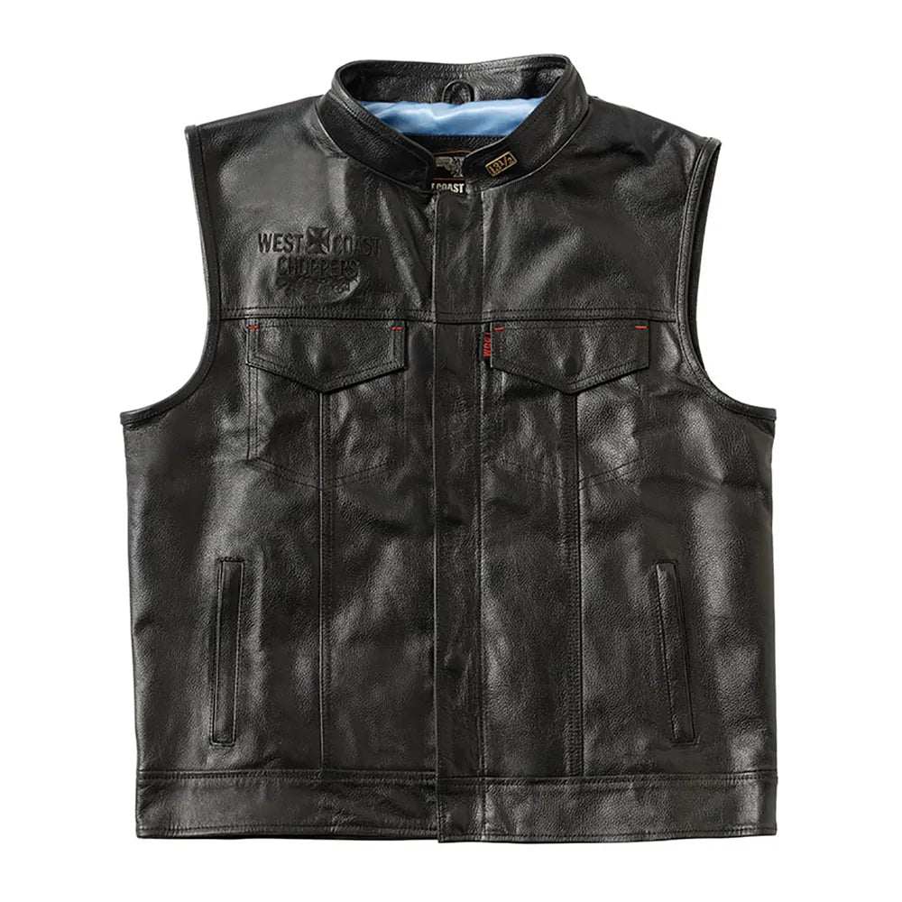 West coast choppers Collab 13 1/2 Leather vest
