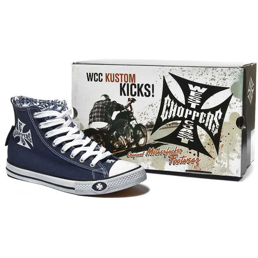 West coast choppers Hi Warrior trainers