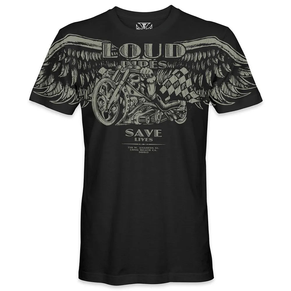 West coast choppers Loud Pipes short sleeve T-shirt