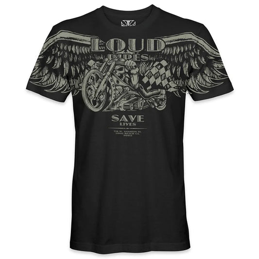 West coast choppers Loud Pipes short sleeve T-shirt