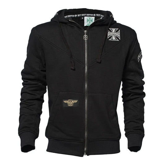 West coast choppers OG Classic Panel full zip sweatshirt