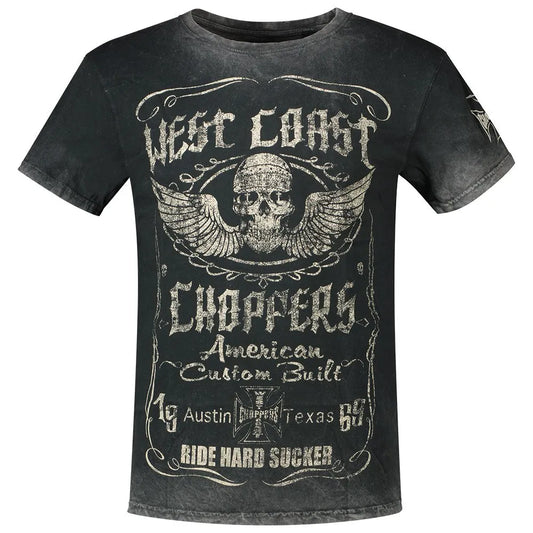 West coast choppers Ride Hard Sucker Vintage short sleeve T-shirt