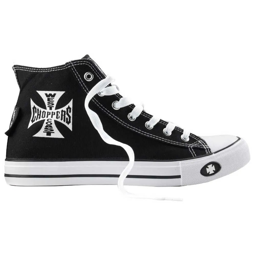 West coast choppers Warrior Hi-Tops trainers