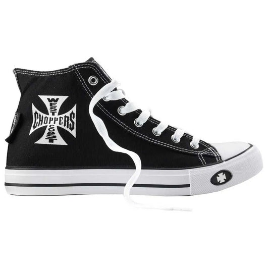 West coast choppers Warrior Hi-Tops trainers