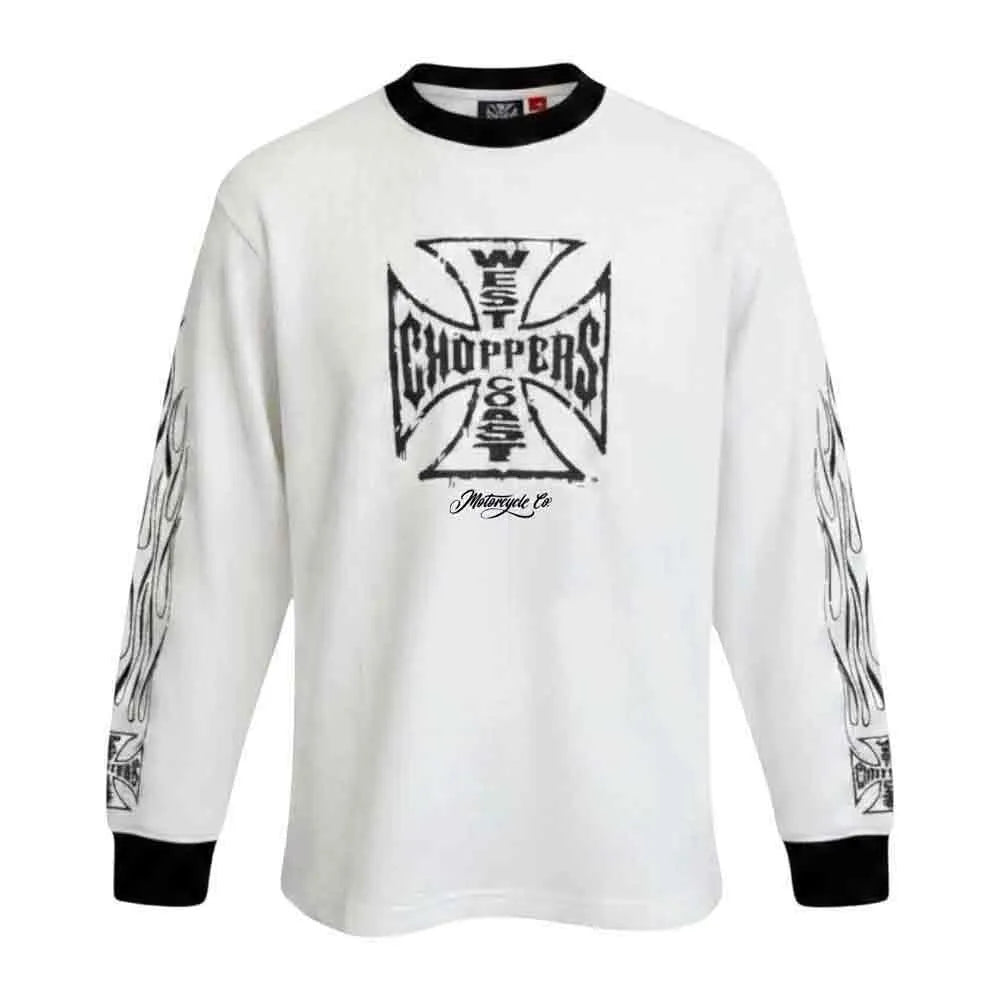 West coast choppers Worn Cross sweatshirt