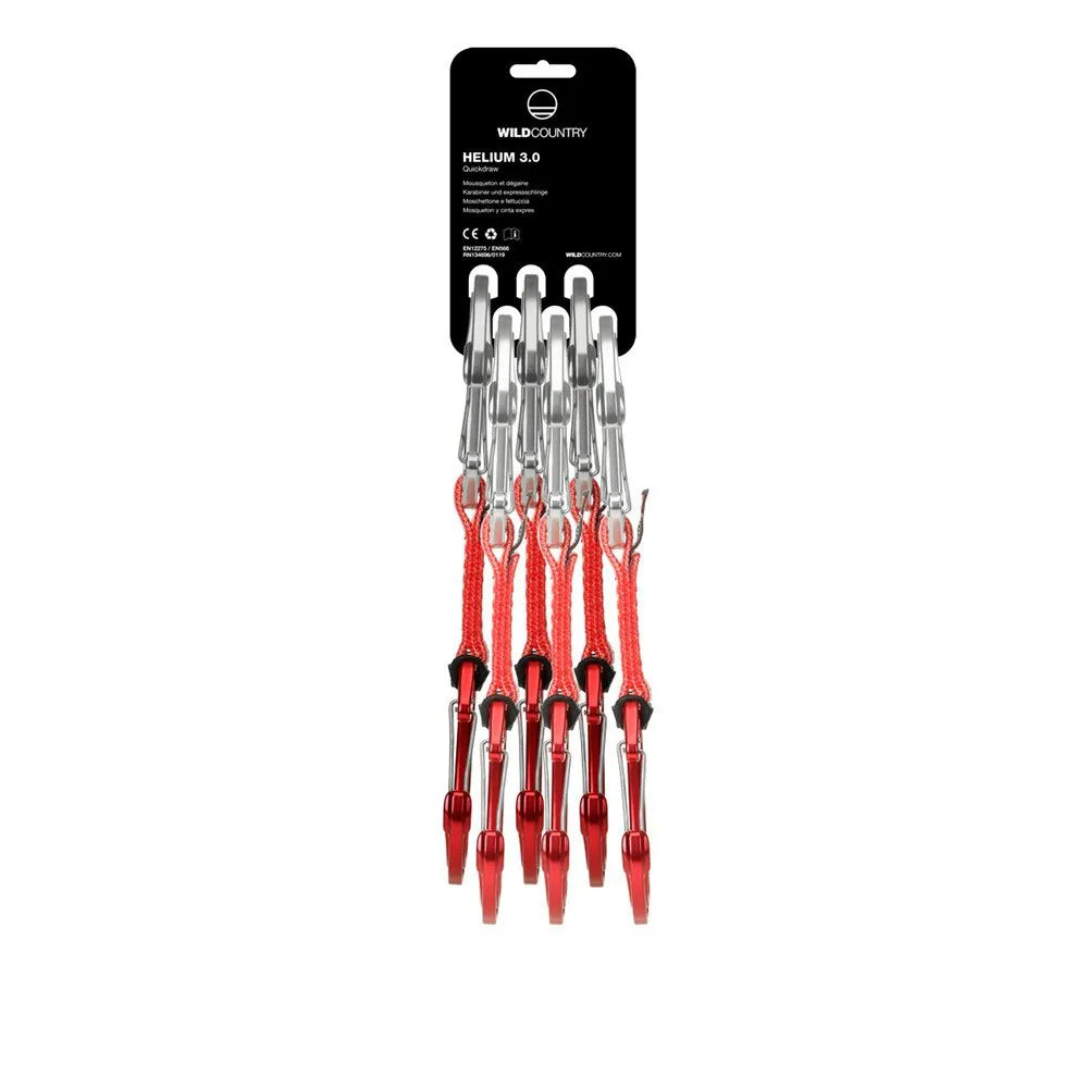 Wildcountry Helium 3.0 quickdraw 6 units