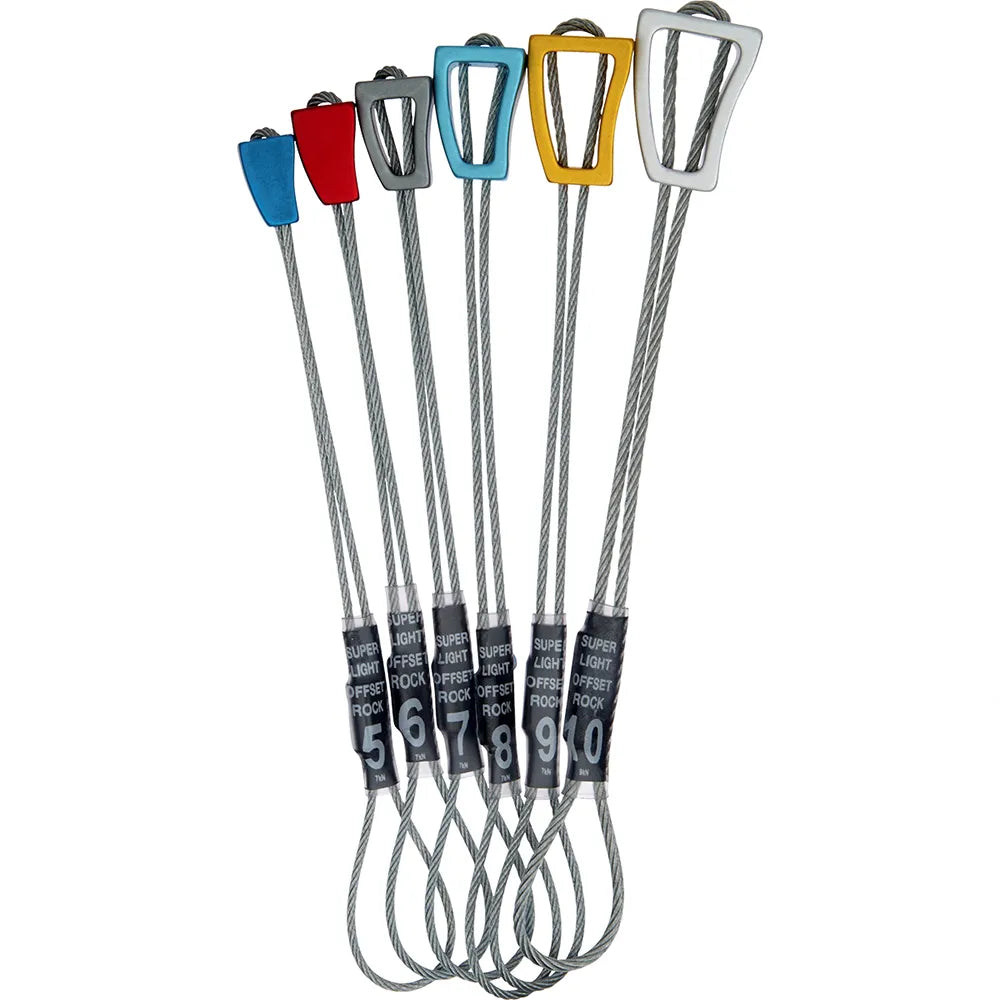 Wildcountry Super Light Offset Rocks 5-10 stopper set