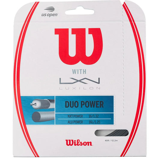 Wilson Duo Power NXT+Alu 12.2 m tennis single string