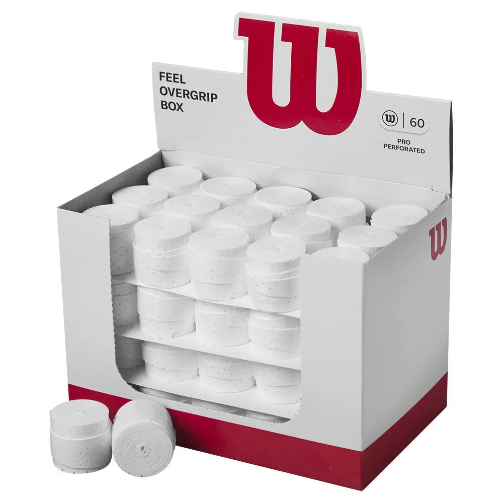 Wilson Pro Perforated Tennis Overgrip Box 60 units
