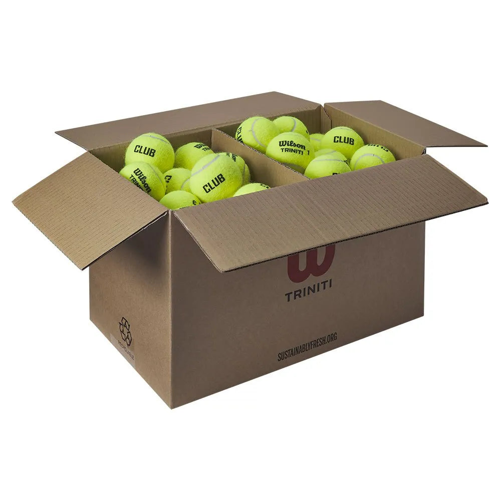 Wilson Triniti Club Tennis Balls Box 72 units