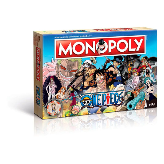Winning moves One piece Monopoly New Case Board GameGerman