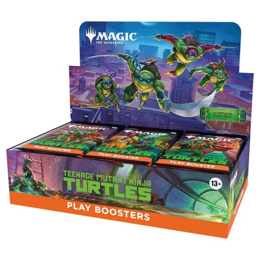 Wizards of the coast Magic The Gathering: Teenage Mutant Ninja Turtles Play Booster Box CDU trading cards