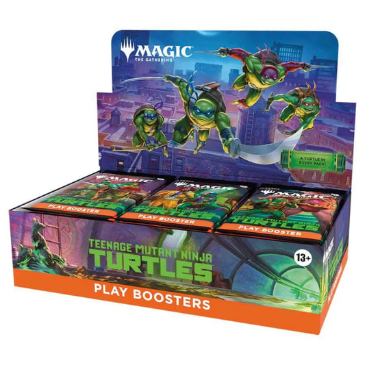Wizards of the coast Magic The Gathering: Teenage Mutant Ninja Turtles Play Booster Box CDU trading cards
