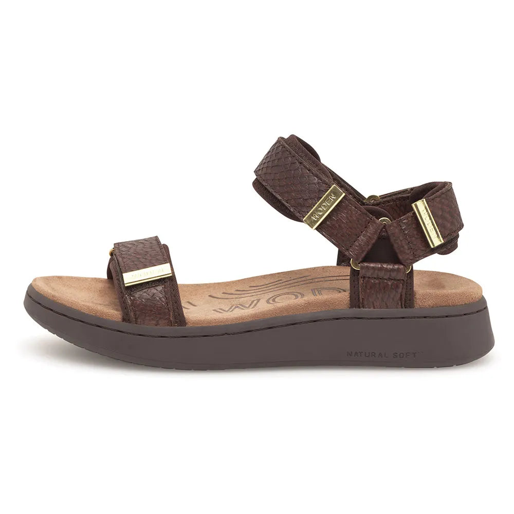 Woden Line Fish sandals