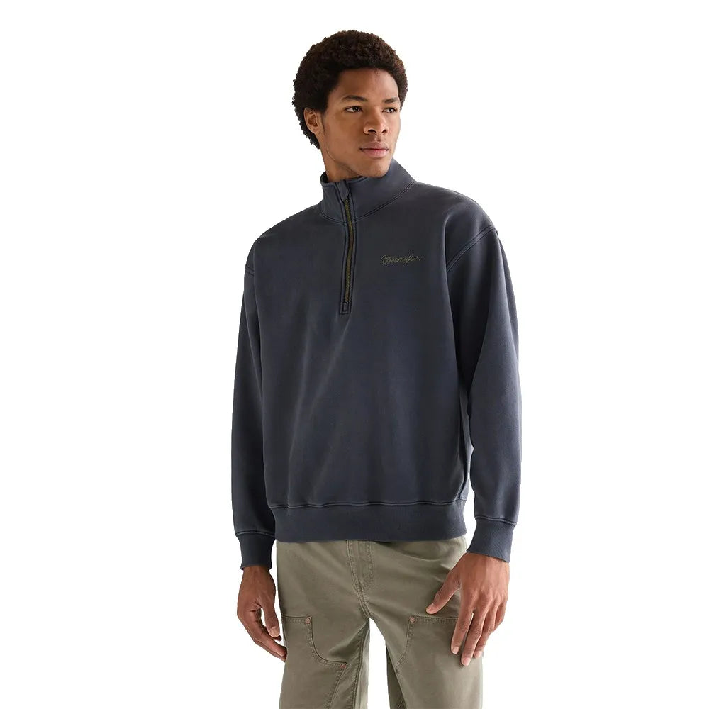 Wrangler 112378321 half zip sweater