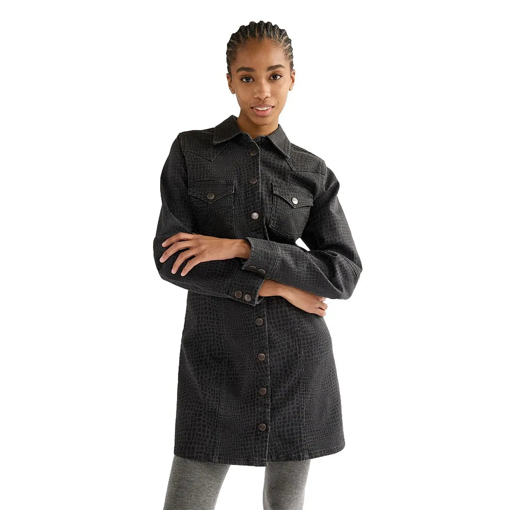 Wrangler Barrel long sleeve dress