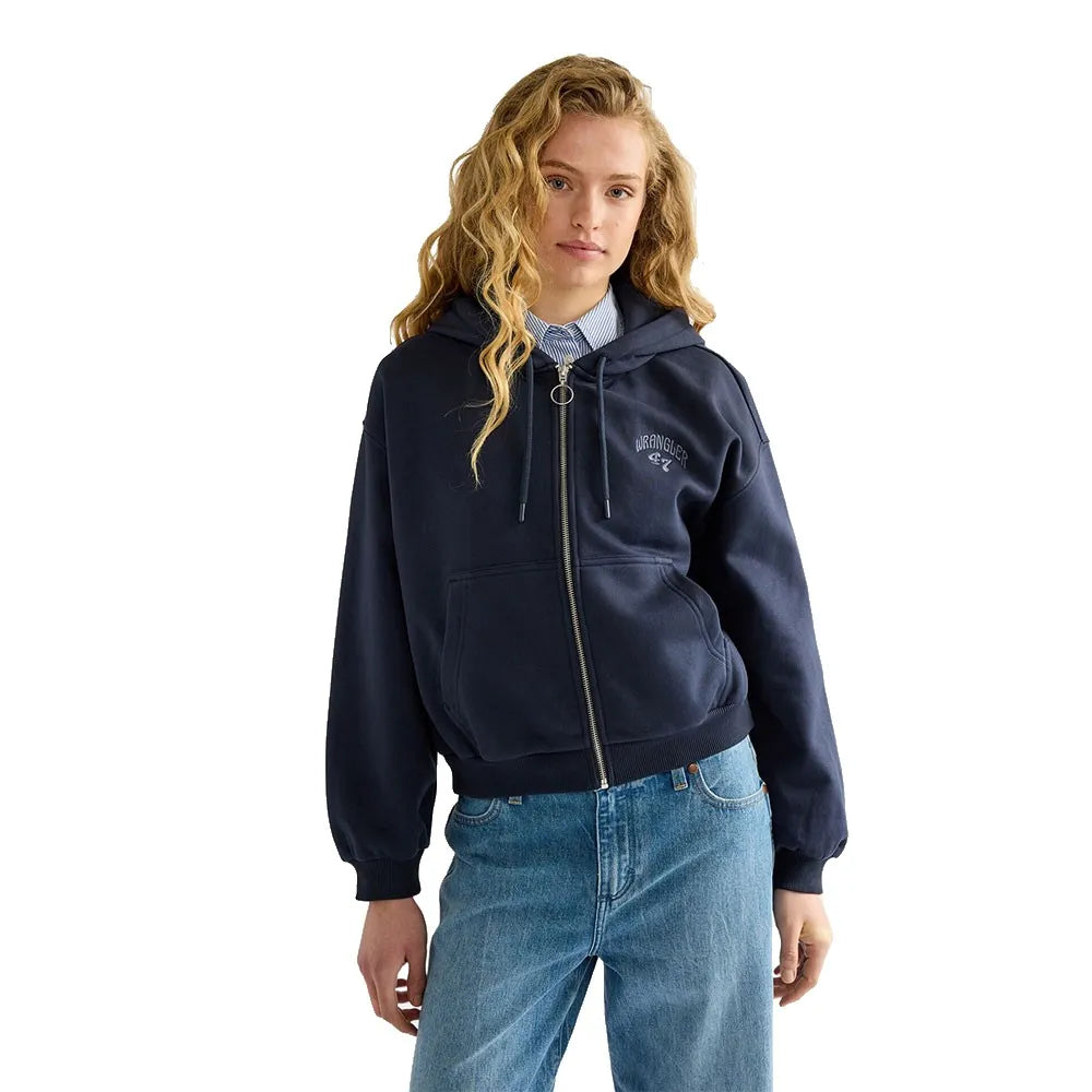 Wrangler Oversized Zip Up sweatshirt