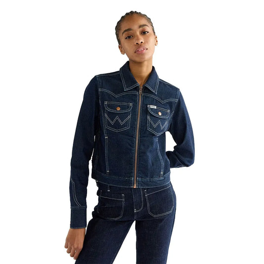 Wrangler Slim Seamed denim jacket