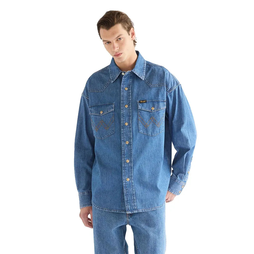 Wrangler Super Jeans Western long sleeve shirt