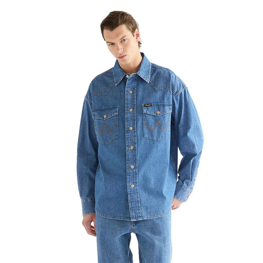 Wrangler Super Jeans Western long sleeve shirt