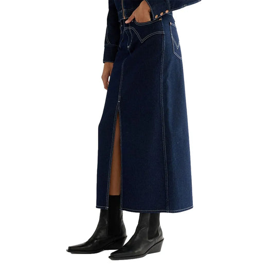 Wrangler Western denim skirt