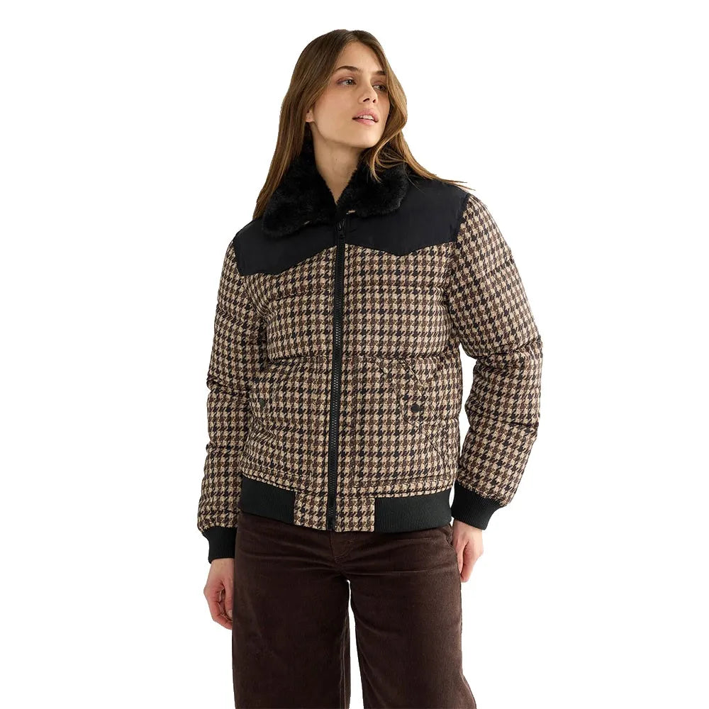 Wrangler Western puffer jacket