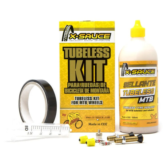 X-Sauce Tubeless MTB Schrader 27 mm repair kit